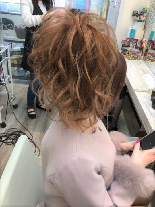 SEXY ZONEライブのコンサート用ヘアセット写真：札幌ウレア